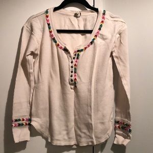 Free People Thermal Henley